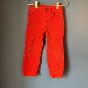 Janie and jack rust orange corduroy pants